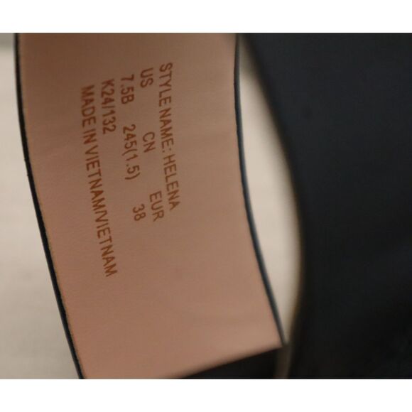 Kate Spade Women's Sz 7.5B Black Helena Two Band Bow Sandals w/Charms - Picture 12 of 16